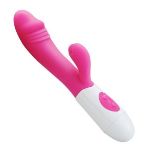 G Spot Dildo Rabbit Vibrator for Women Dual Vibration Silicone Waterproof Female Vagina Clitoris Massager Sex Toys